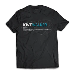 KAT-Shirt: KAT WALKER (Fitted-style)